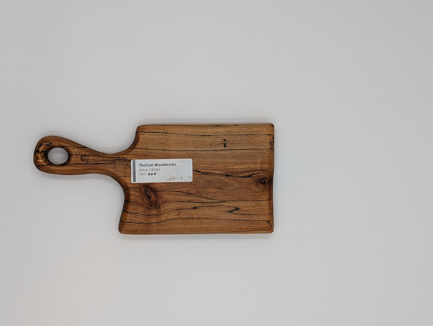Natural Wood Charcuterie Board / Cutting Board - SML