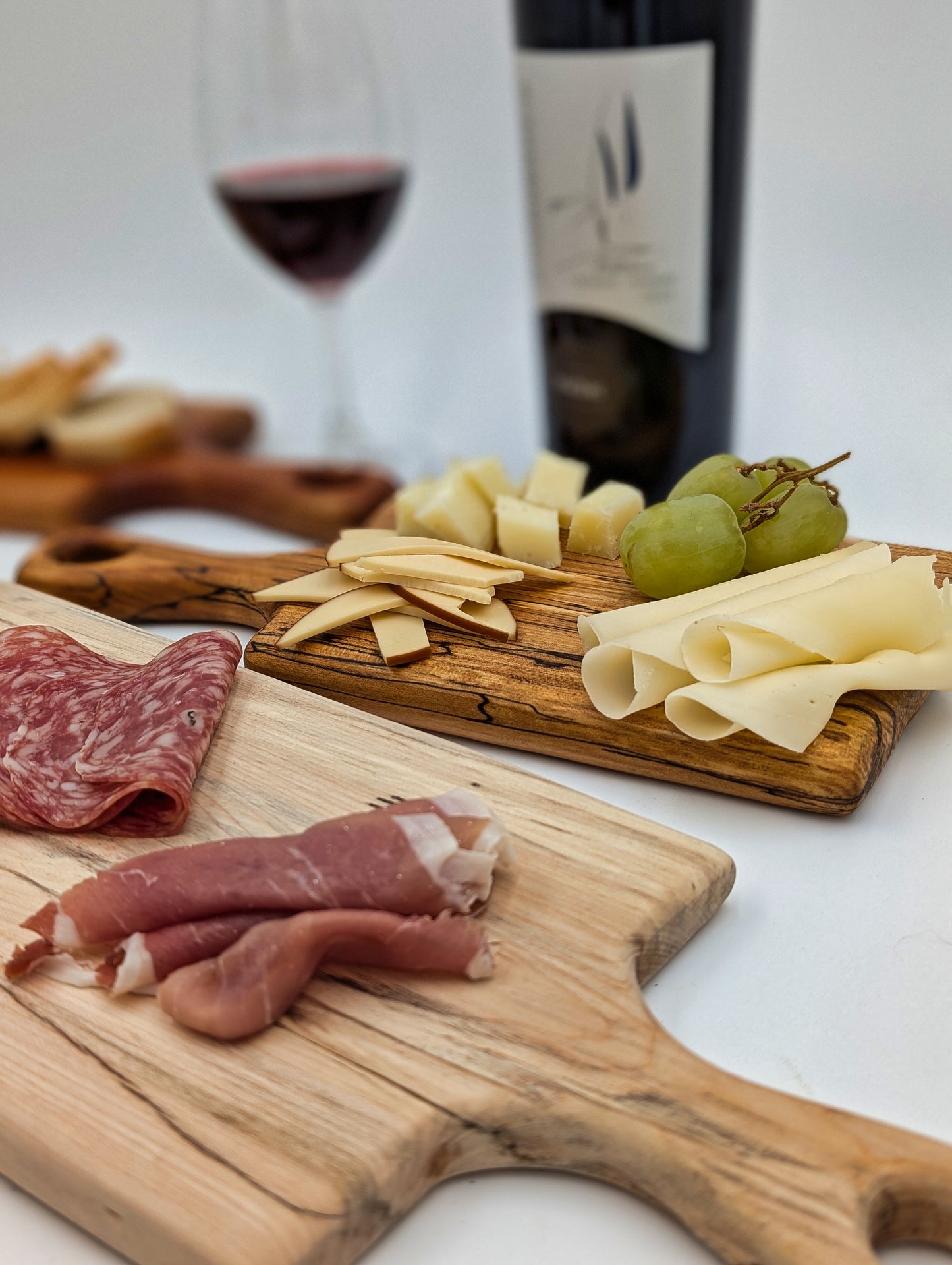 Natural Wood Charcuterie Board / Cutting Board - LARGE