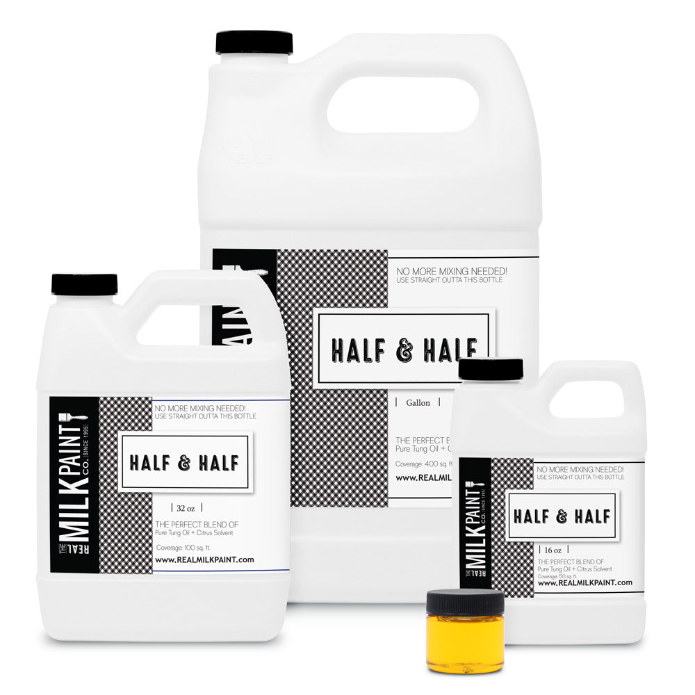 Half & Half - Pure Tung Oil and Solvent