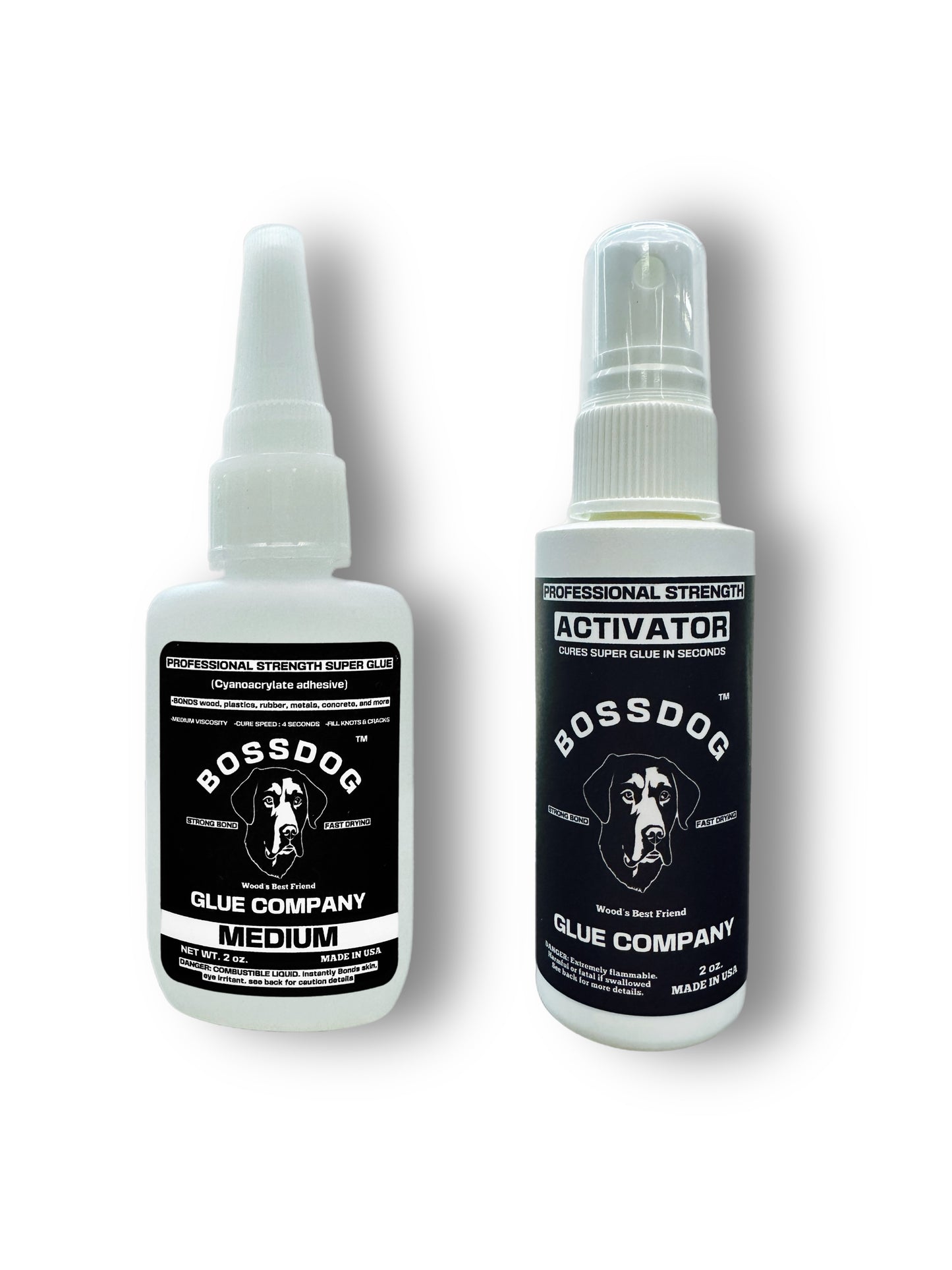 BOSSDOG - Professional Strength Super Glue ACTIVATOR