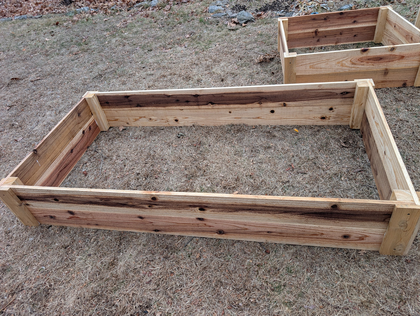 Cedar Inground Raised Planting Beds