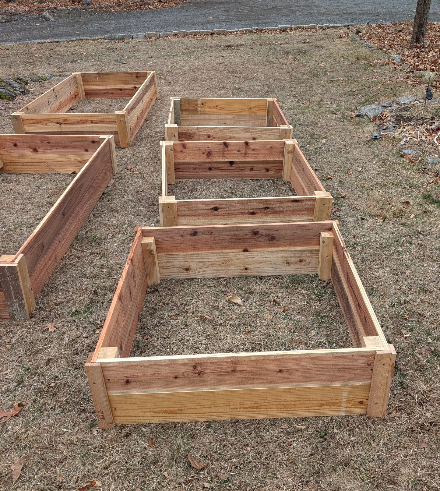 Cedar Inground Raised Planting Beds