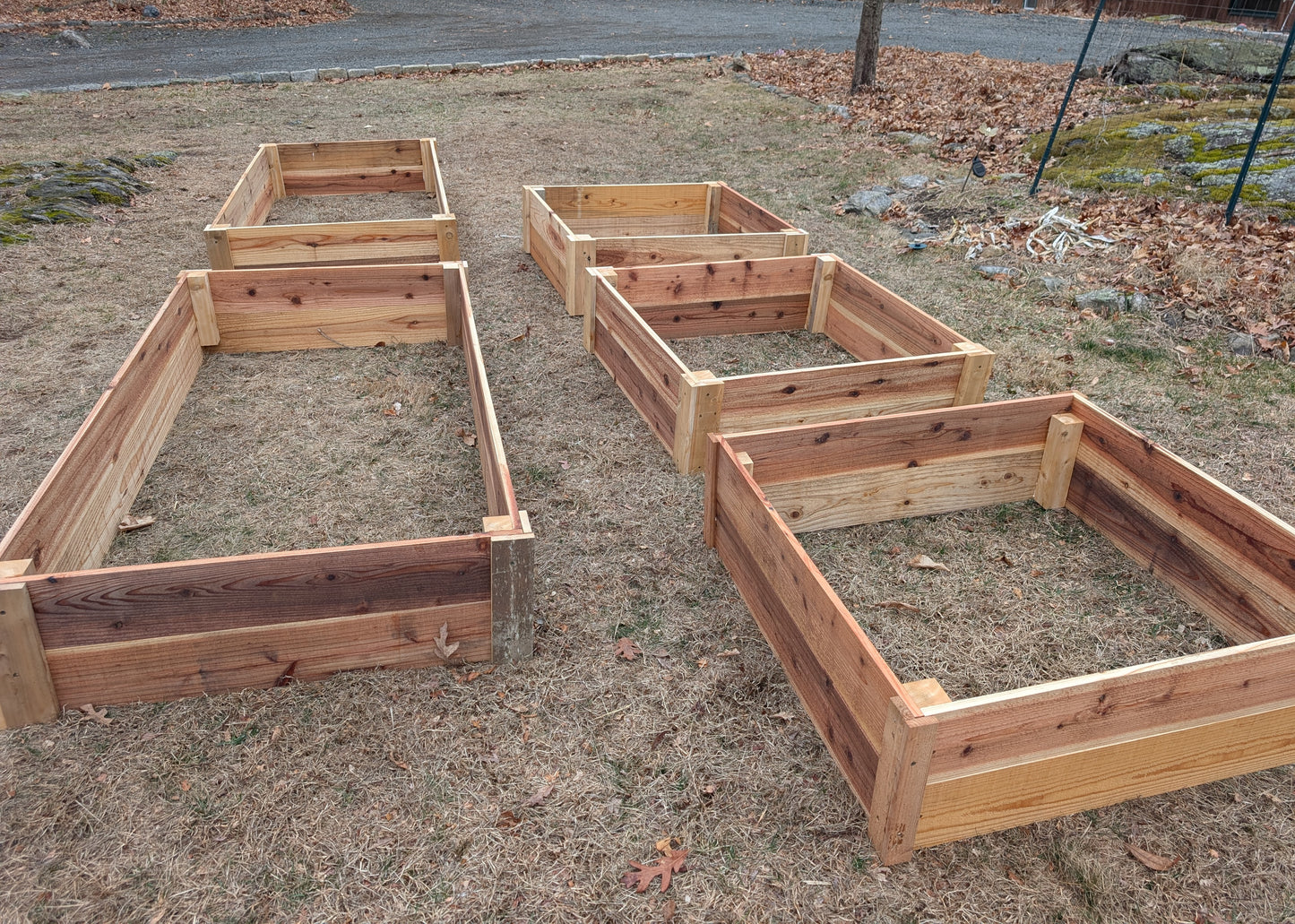 Cedar Inground Raised Planting Beds