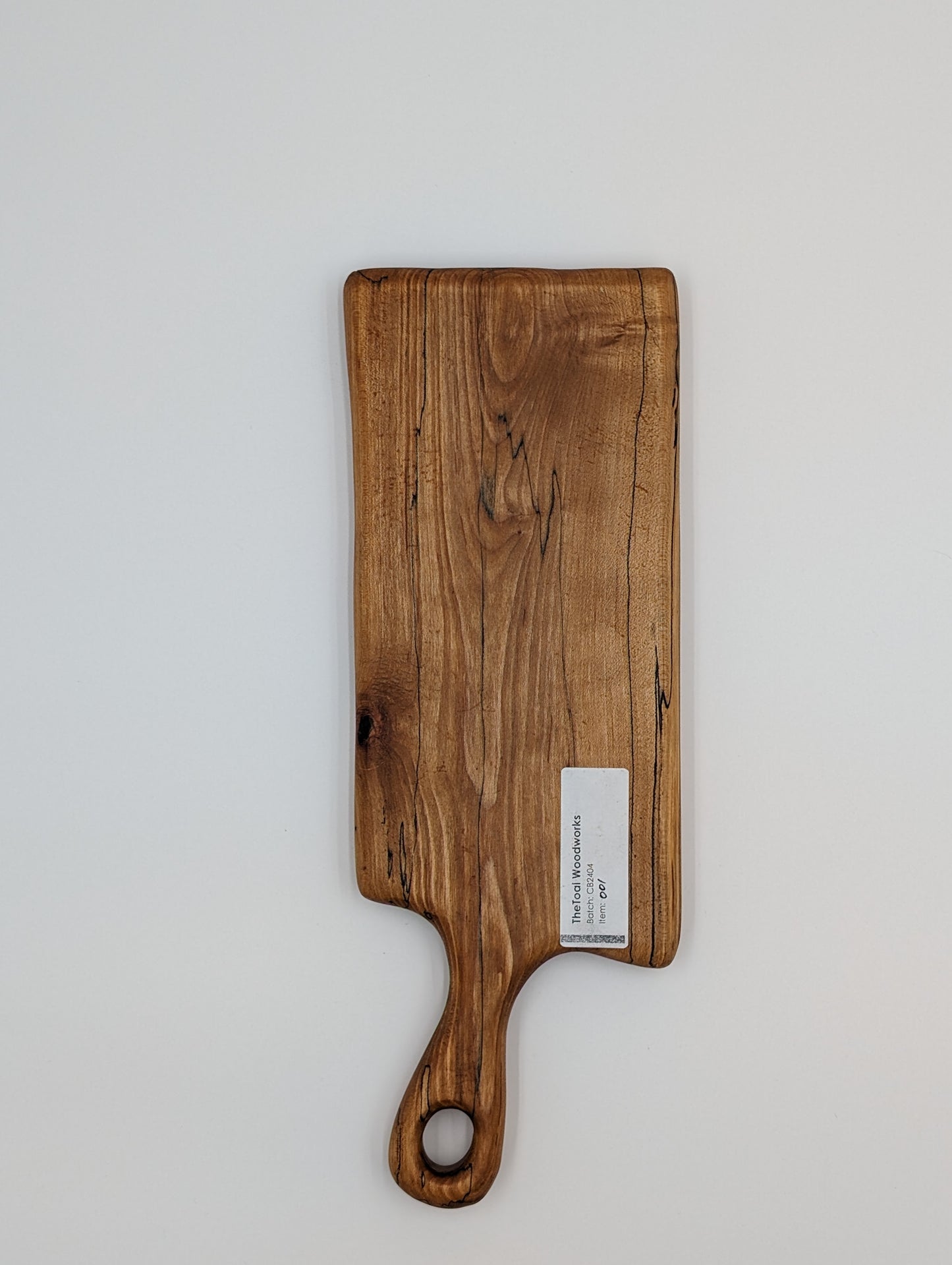 Natural Wood Charcuterie Board / Cutting Board - MED