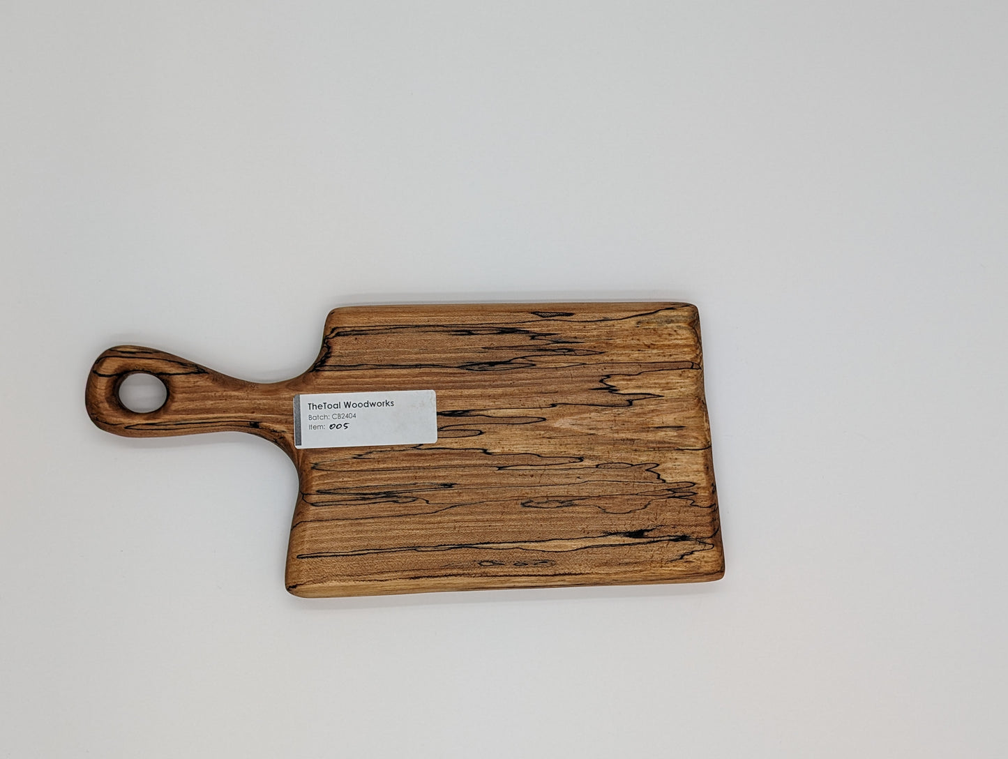 Natural Wood Charcuterie Board / Cutting Board - SML