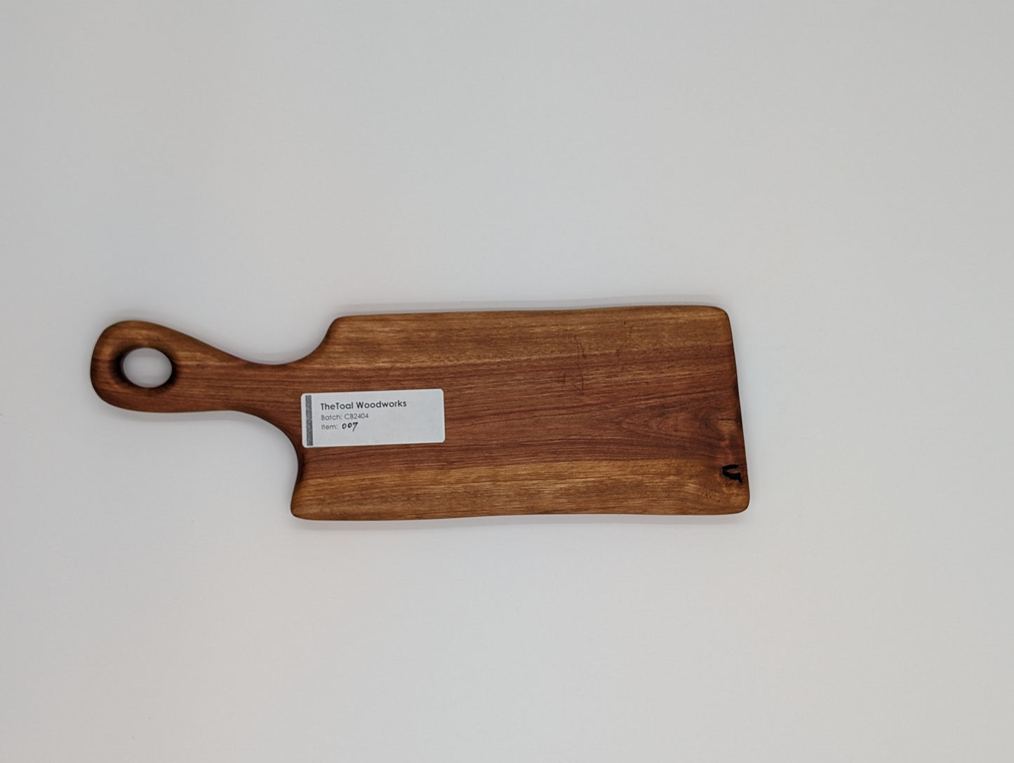 Natural Wood Charcuterie Board / Cutting Board - SML