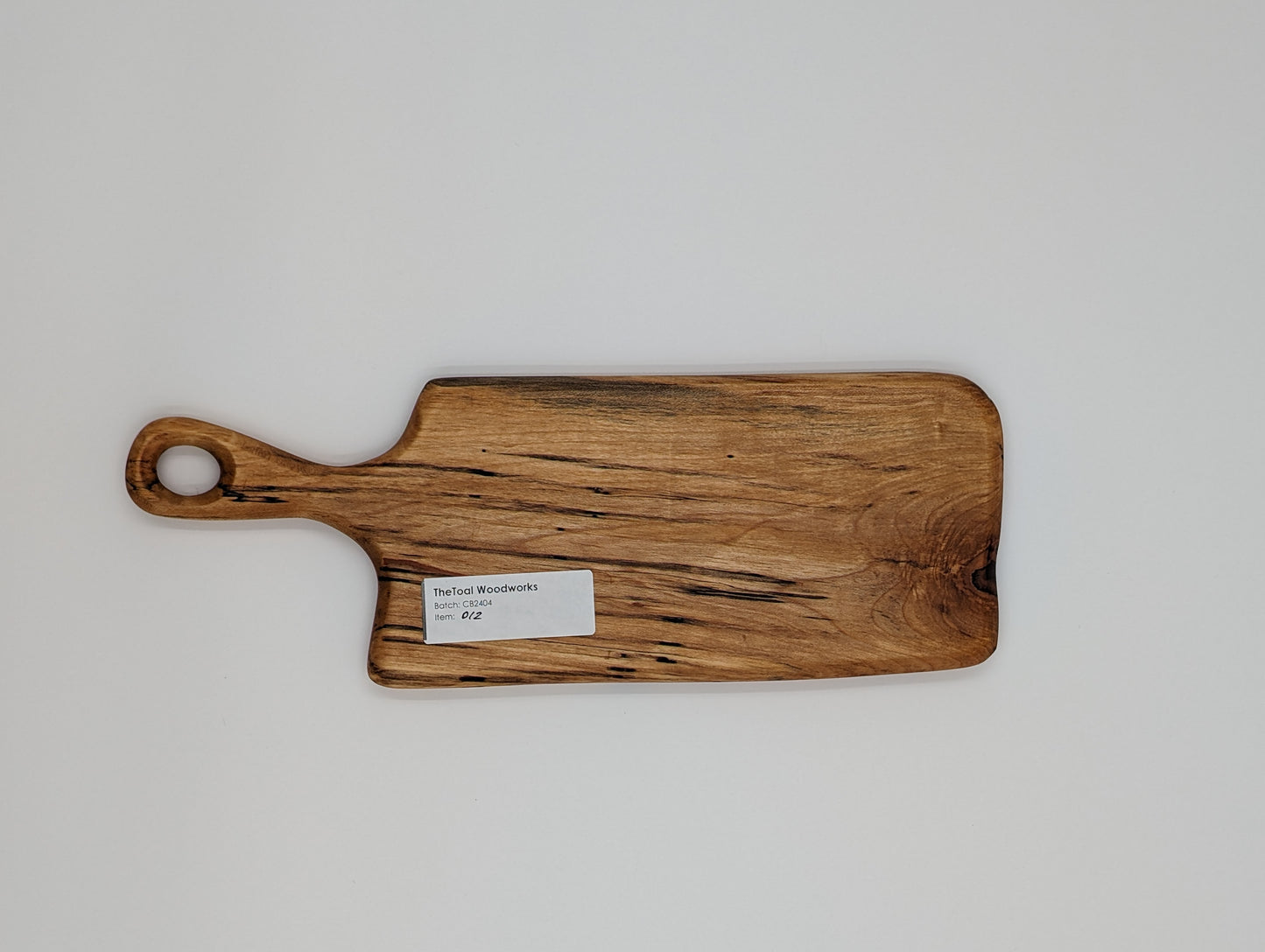 Natural Wood Charcuterie Board / Cutting Board - MED