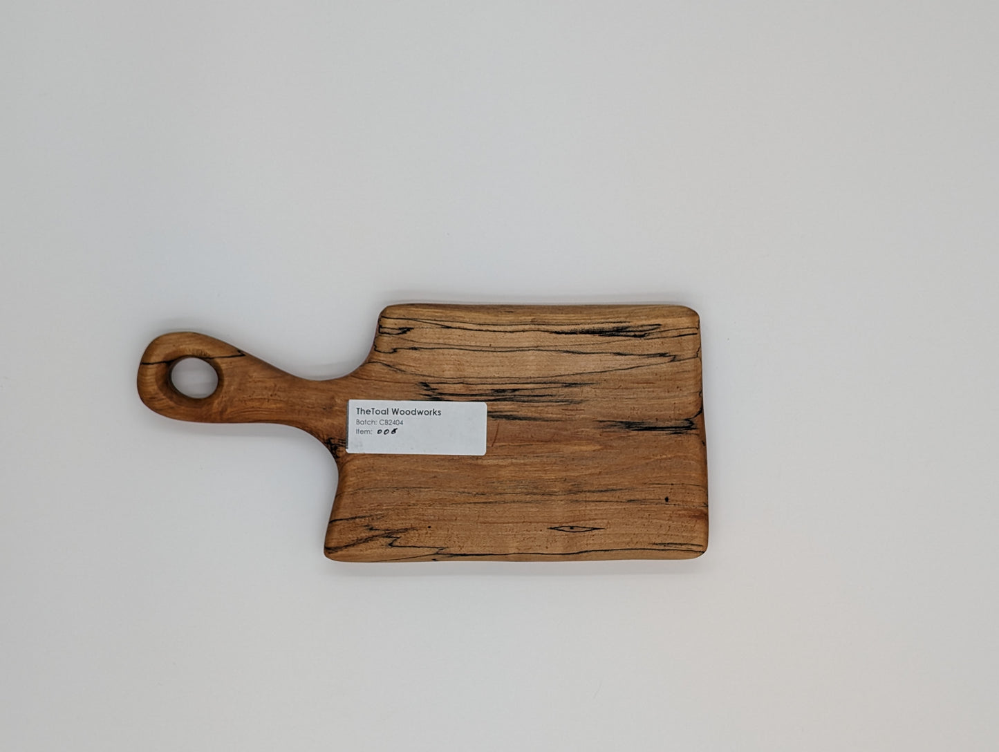 Natural Wood Charcuterie Board / Cutting Board - SML