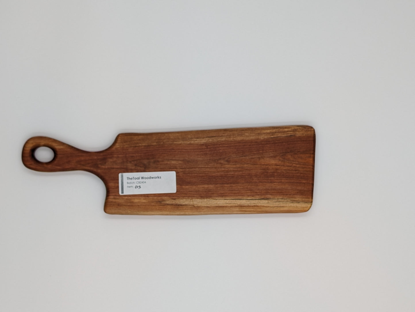 Natural Wood Charcuterie Board / Cutting Board - MED