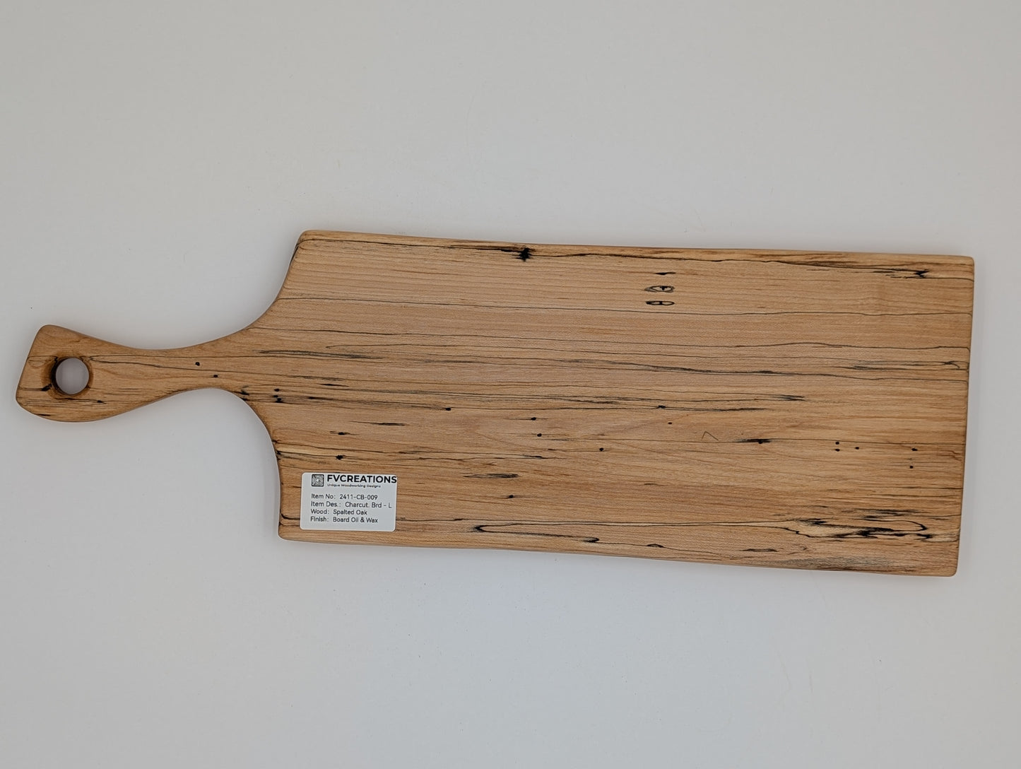 Natural Wood Charcuterie Board / Cutting Board - LARGE