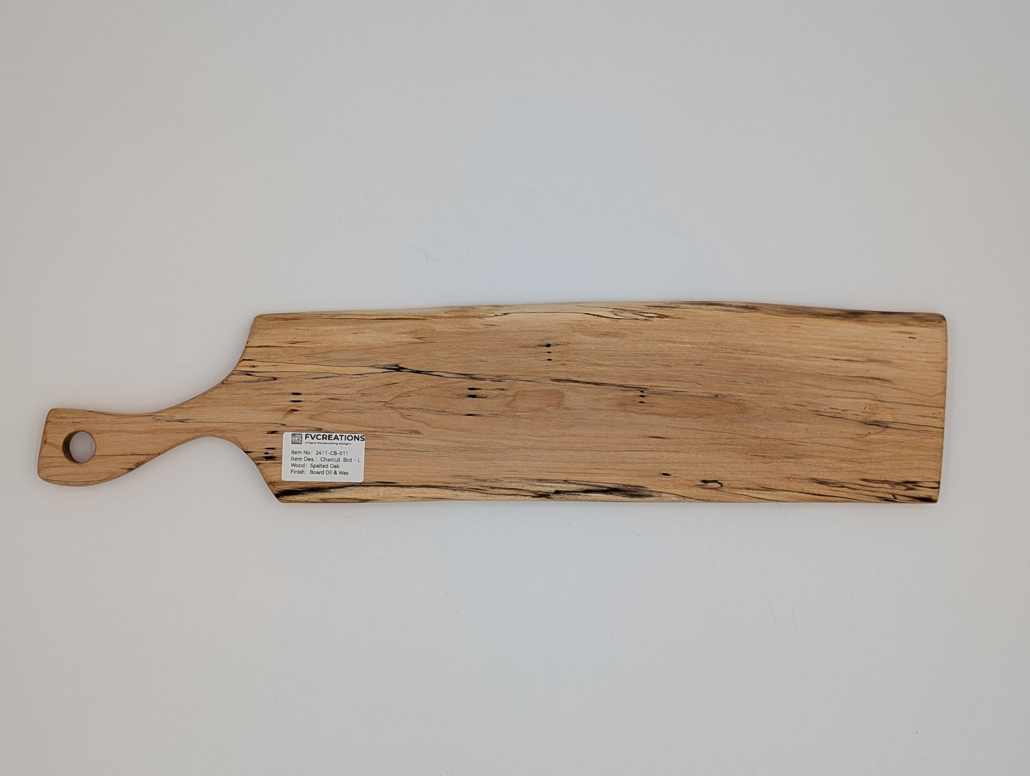 Natural Wood Charcuterie Board / Cutting Board - LARGE