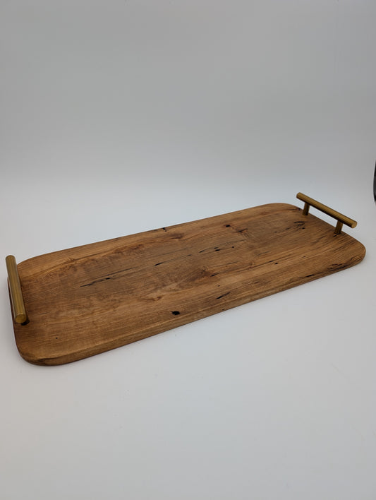 Natural Wood Serving Platter - LARGE