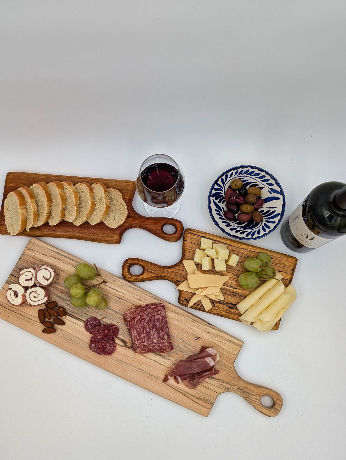 Natural Wood Charcuterie Board / Cutting Board - MED