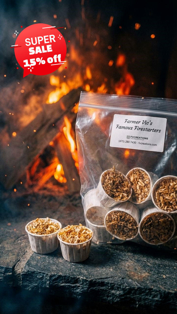Farmer Vic's Famous Fire Starters