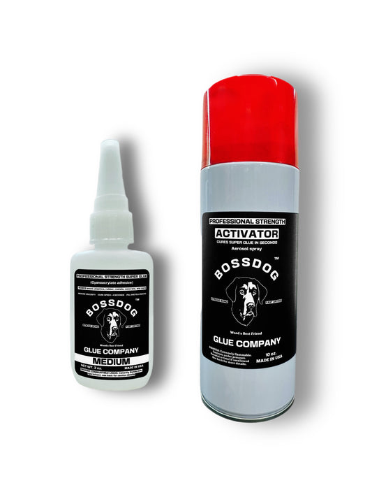 BOSSDOG - Professional Strength Super Glue ACTIVATOR