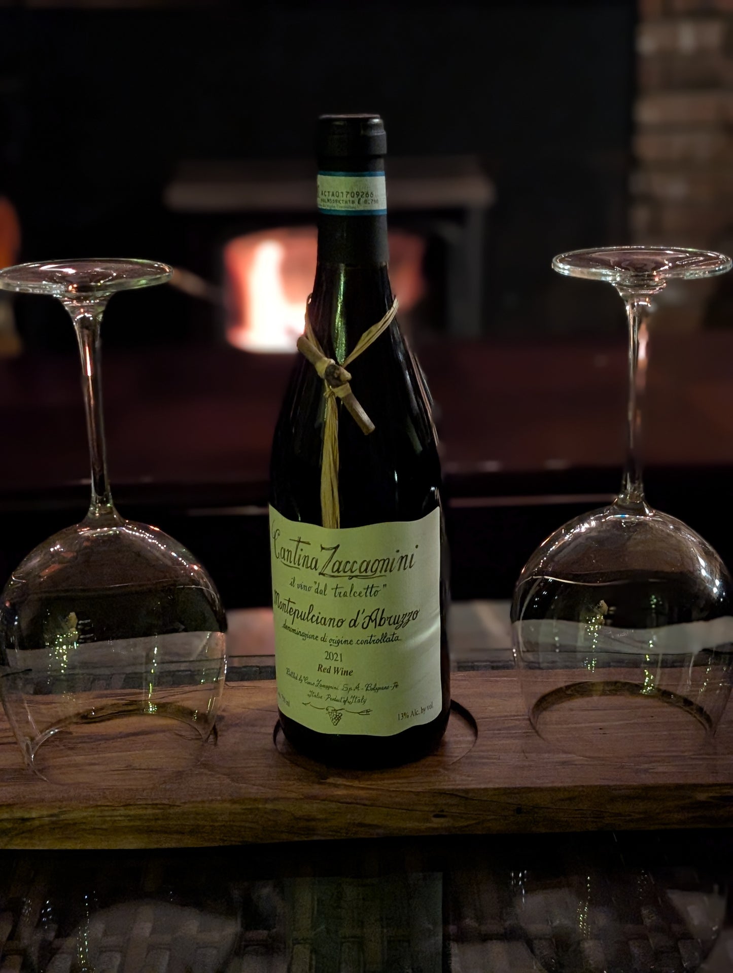 Drinks Bottle and Glass Stand - 3 Hole Version
