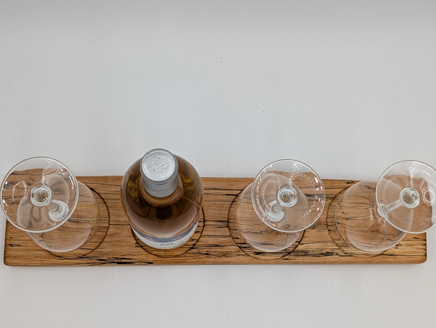 Drinks Bottle and glass Stand - 4 Hole Version