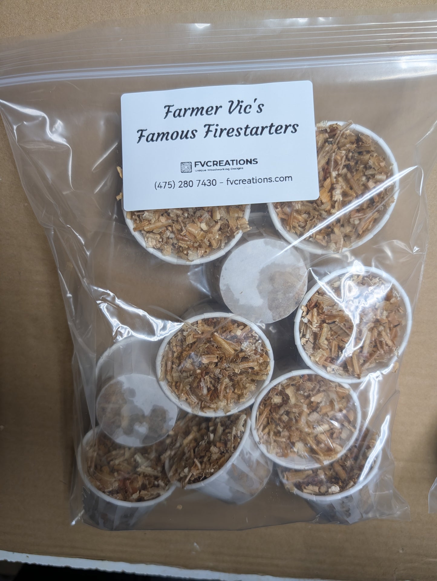 Farmer Vic's Famous Fire Starters